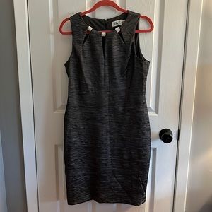 Eliza J Sleeveless Cocktail Dress with Sparkly Accents